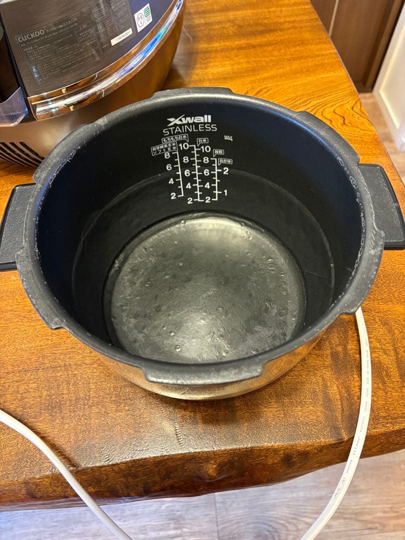 《本体のみ》中古CUCKOO 圧力名人DX CRP-CH10 10合炊 内釜無し