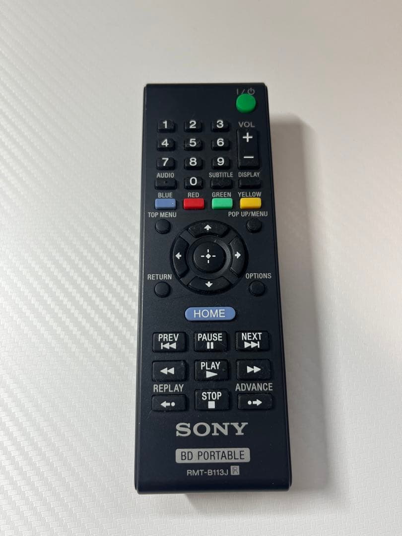 SONY BDP-SX910 ポータブルブルーレイプレーヤー DVDプレイヤー