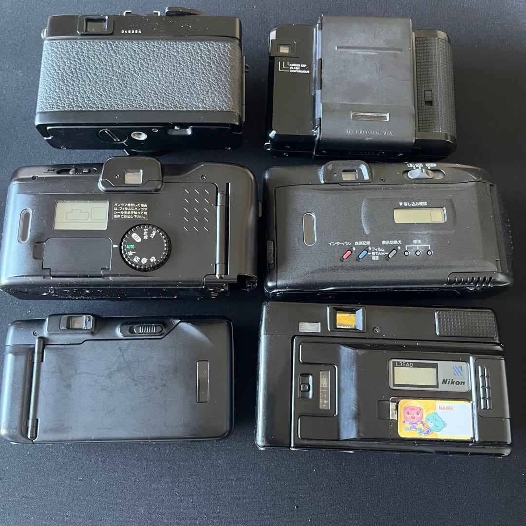 【ジャンク】コンパクトフィルムカメラ 6台セット