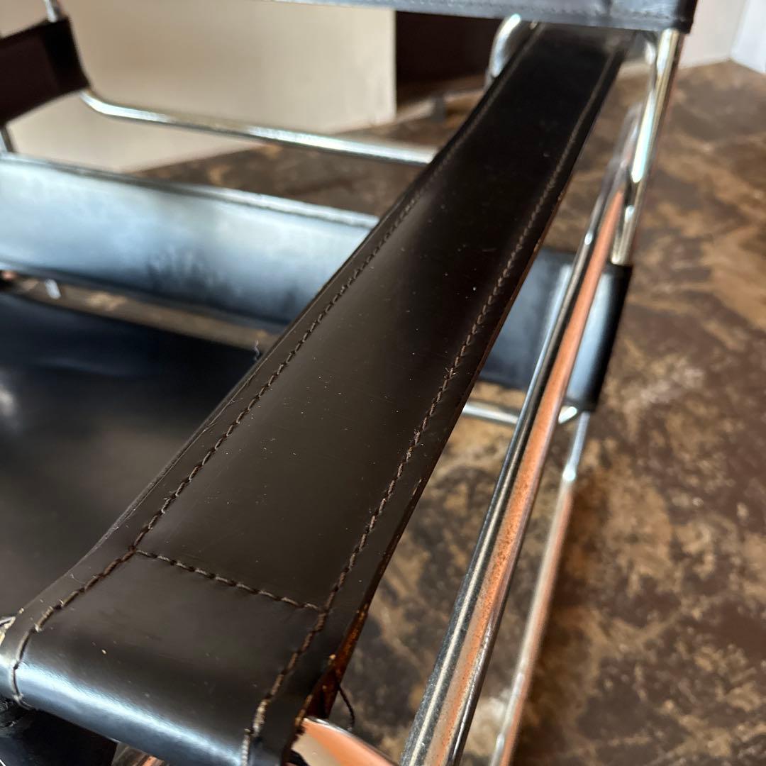 マルセル・ブロイヤー　ワシリーチェア　スチール　椅子