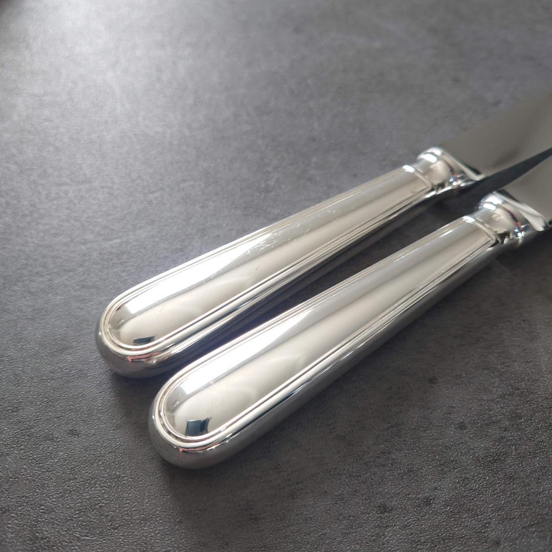 希少 美品 クリストフル アルビ テーブルナイフ 2点