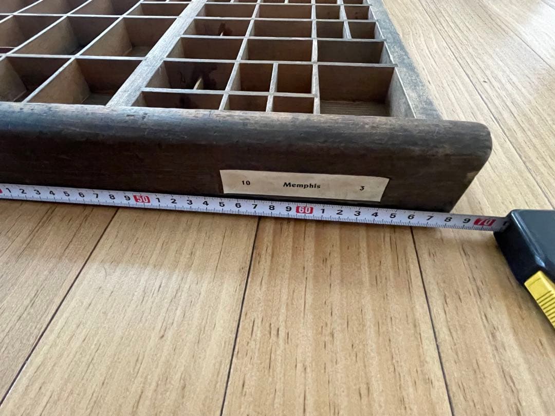 ドイツ　アンティーク　プリンタートレイ　ケースボックス