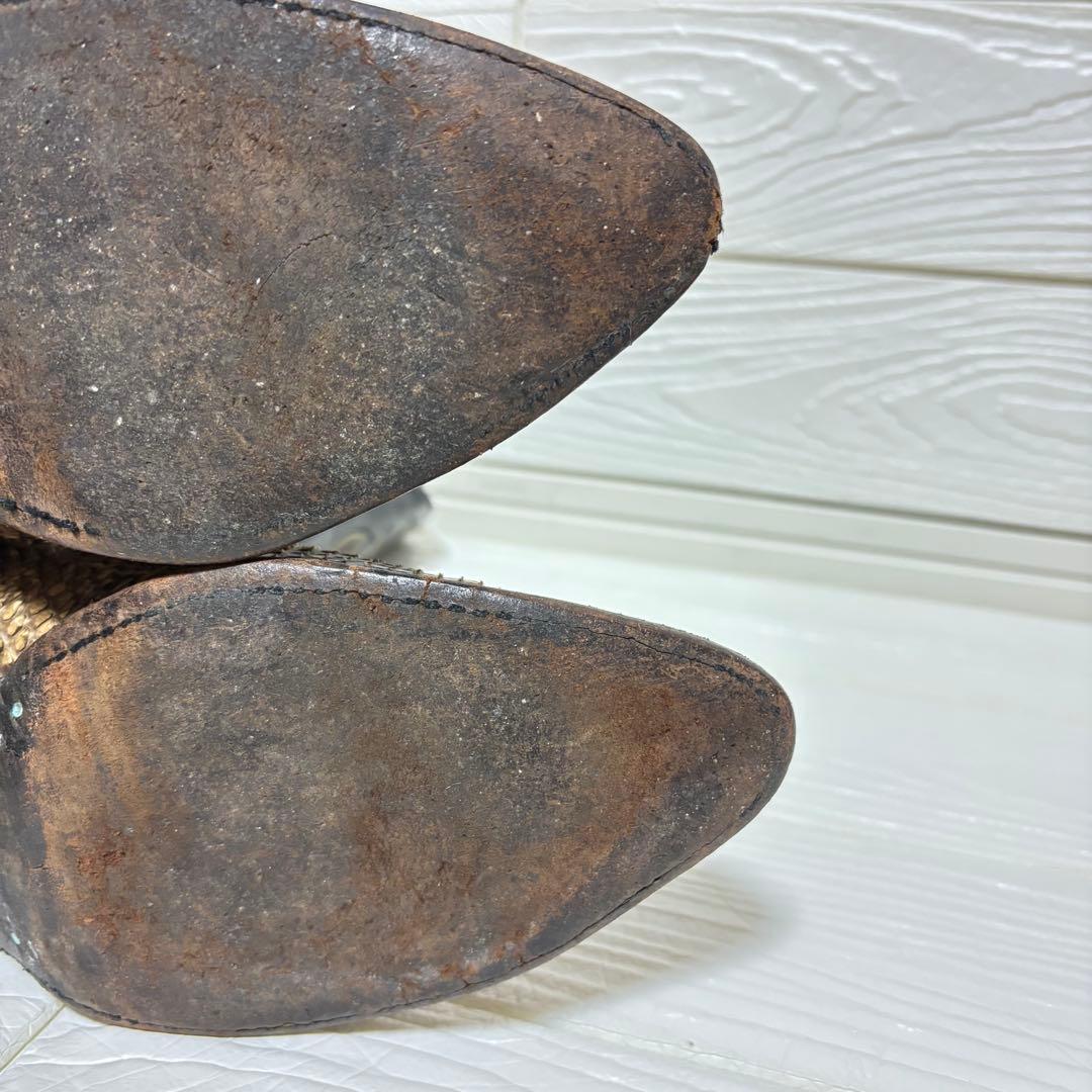 【希少】Tony Lama ウエスタンブーツ パイソン 87055 US8