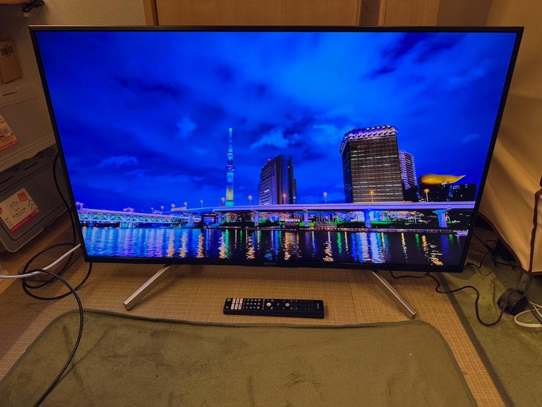 スマートテレビ　4K対応！SONY ソニー　KJ-43X8500F　映り綺麗美品