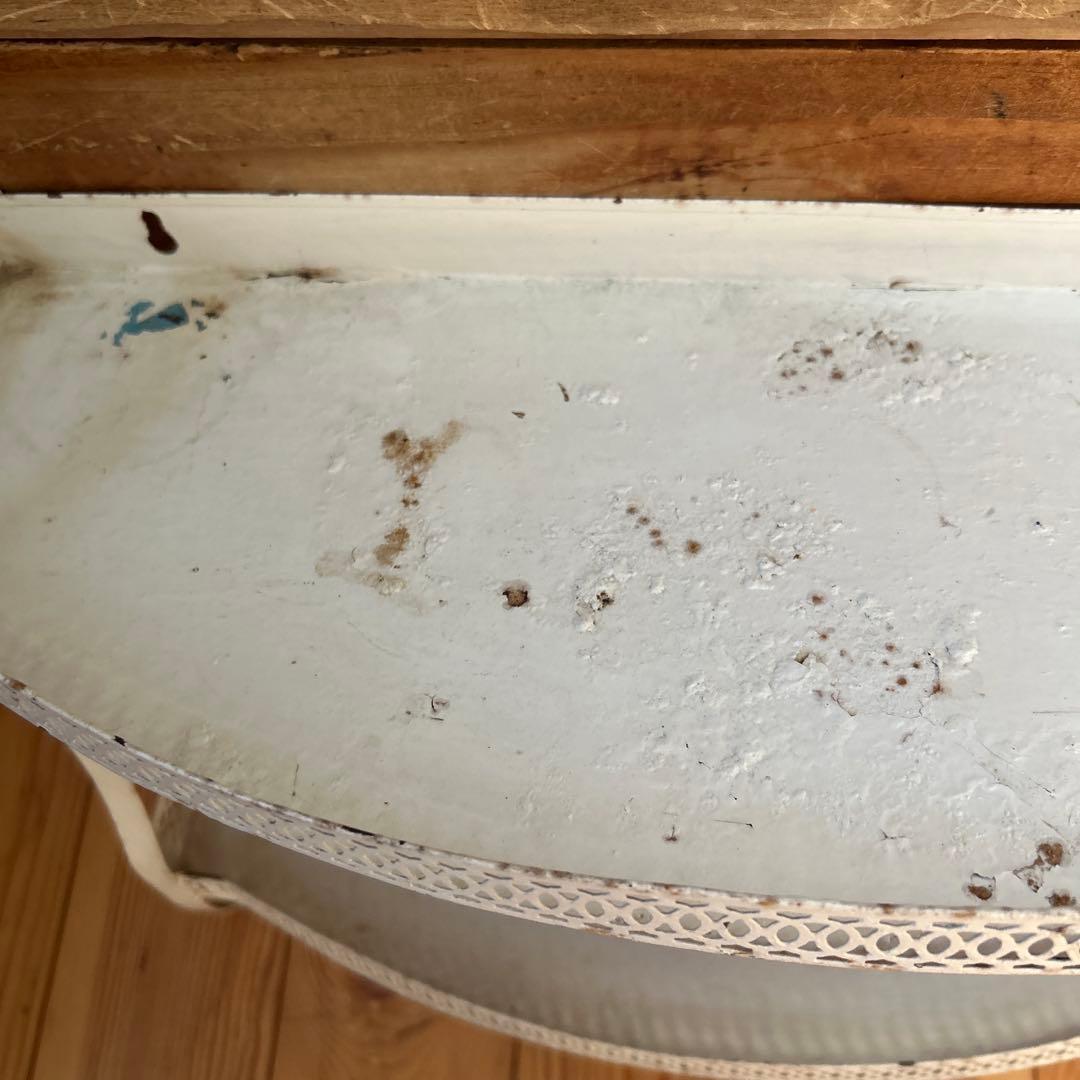 アンティーク　アイアンシェルフ