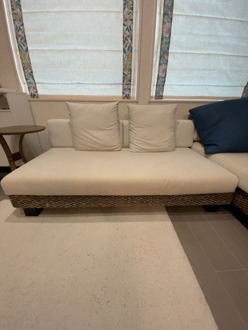 ポ*リ様 限定出品⭐︎a.flat⭐︎2.5人掛けソファ(ヒヤシンス)