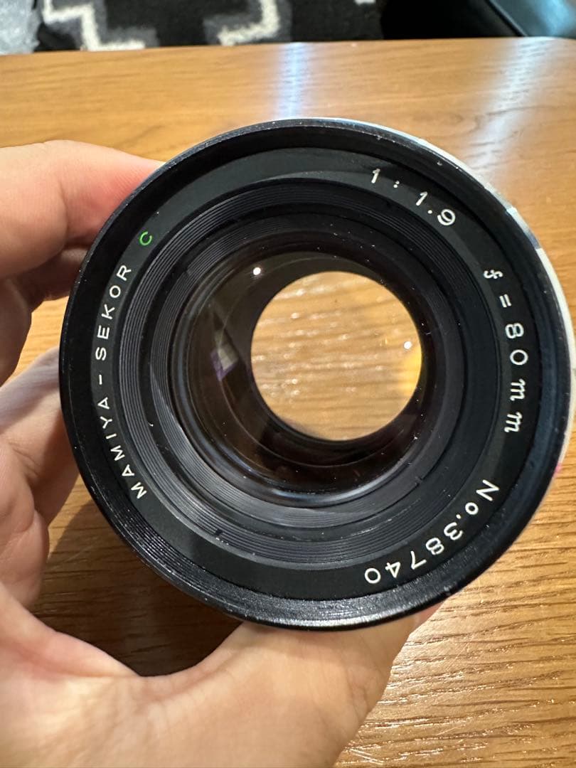 Mamiya Sekor 80mm f/1.9 レンズ　マミヤ
