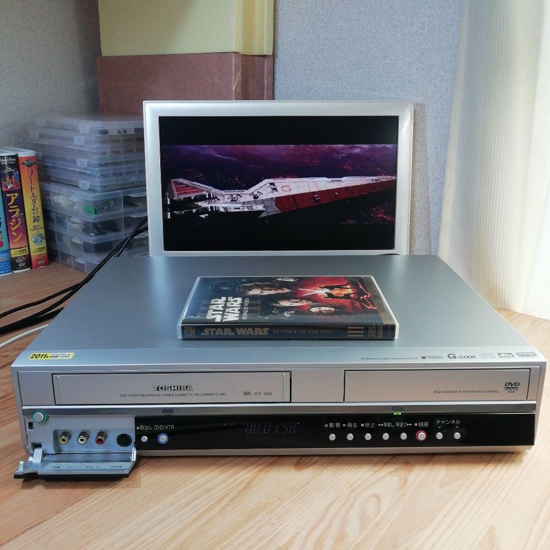東芝 VHS/ DVDレコーダー【D-VR5】