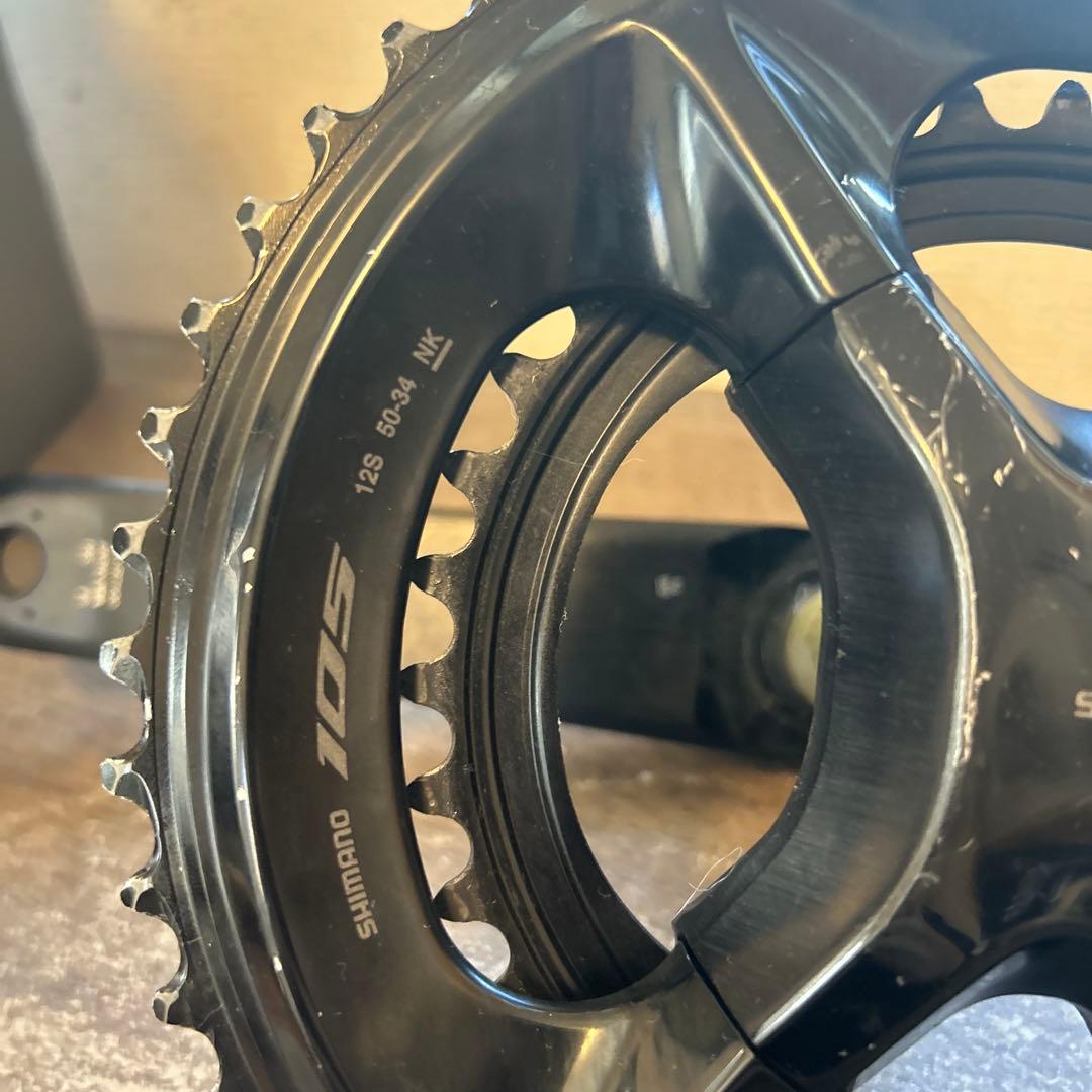 Shimano 105 FC-R7100 クランクセット 165mm 50/34