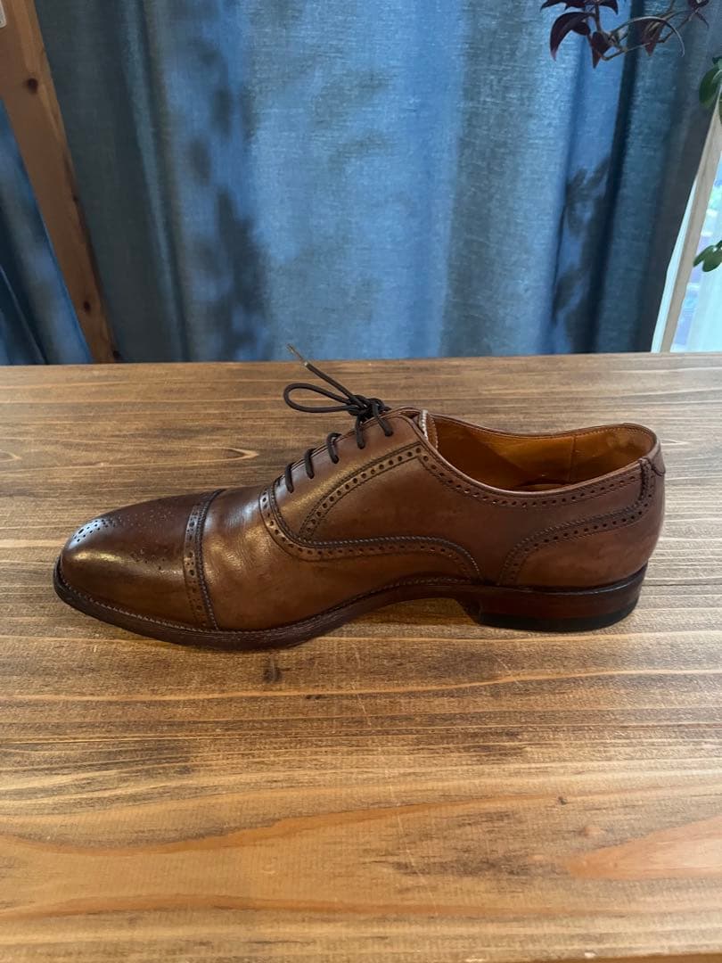 スコッチグレイン ウィングチップ ドレスシューズ