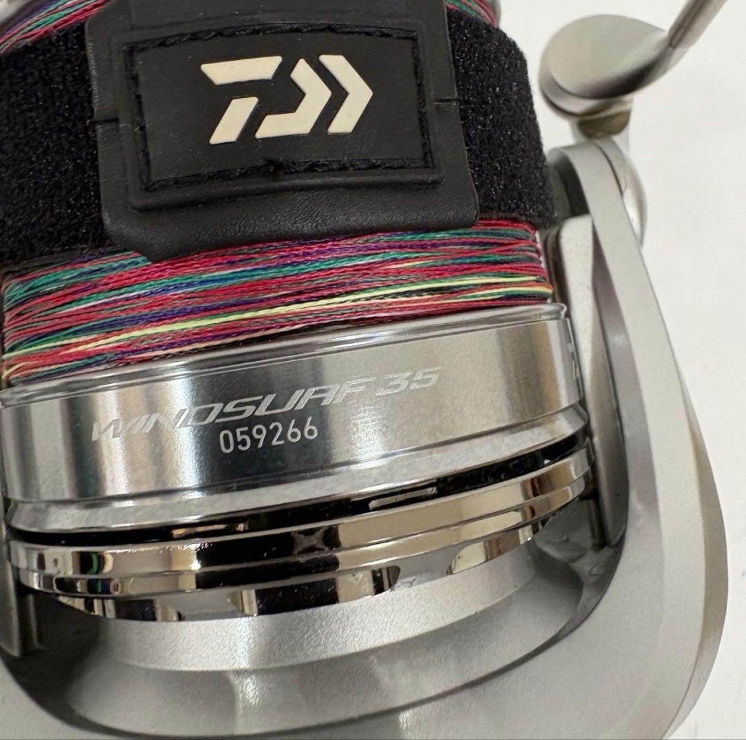 DAIWA ウィンドサーフ 35 太糸 スピニングリール