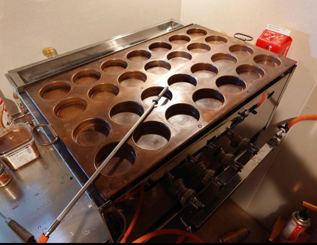 大判焼き機　今川焼機　おやき　大判焼器　プロパンガス　LPG　屋台　業務用　銅板