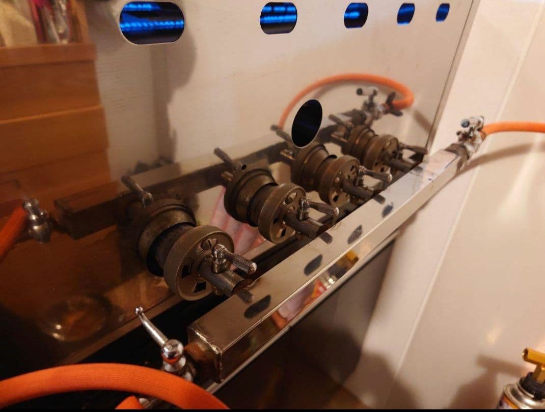 大判焼き機　今川焼機　おやき　大判焼器　プロパンガス　LPG　屋台　業務用　銅板