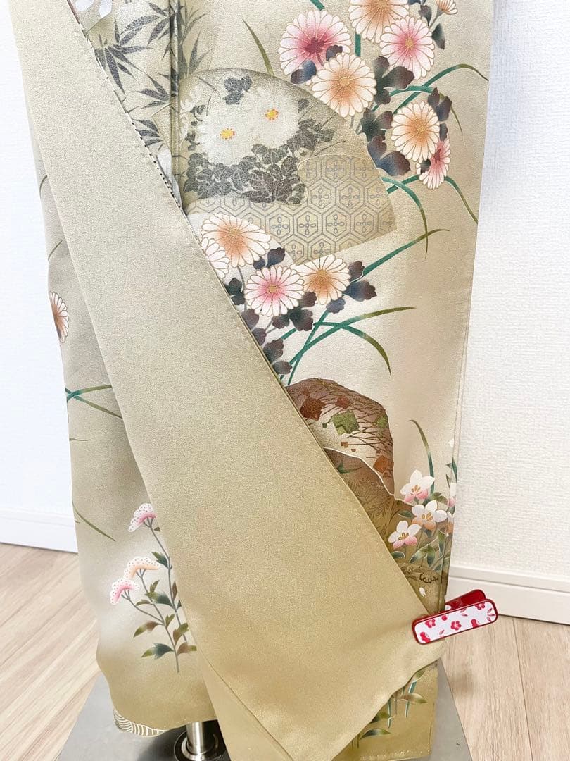 訪問着　フルセット　着物　帯　帯締め　帯締め　70
