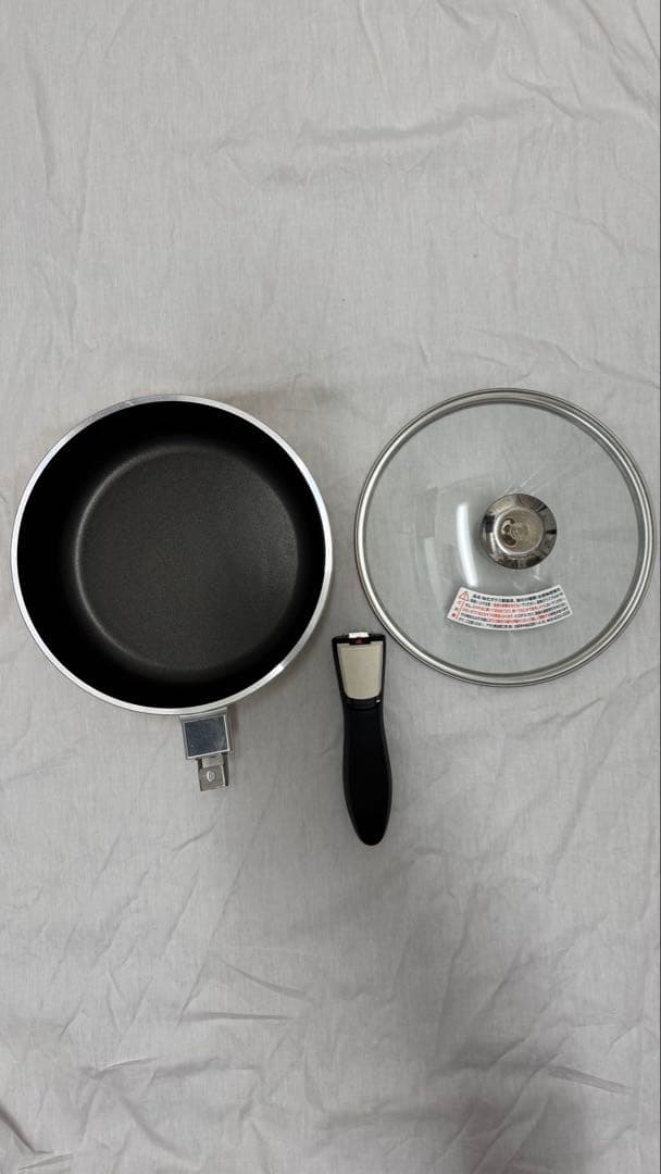 アサヒ軽金属 オールパン 22cm（ガラス蓋付き）