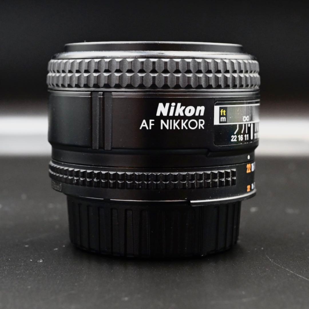 【良品】Nikon Ai AF Nikkor 35mm F2D 純正フード付き