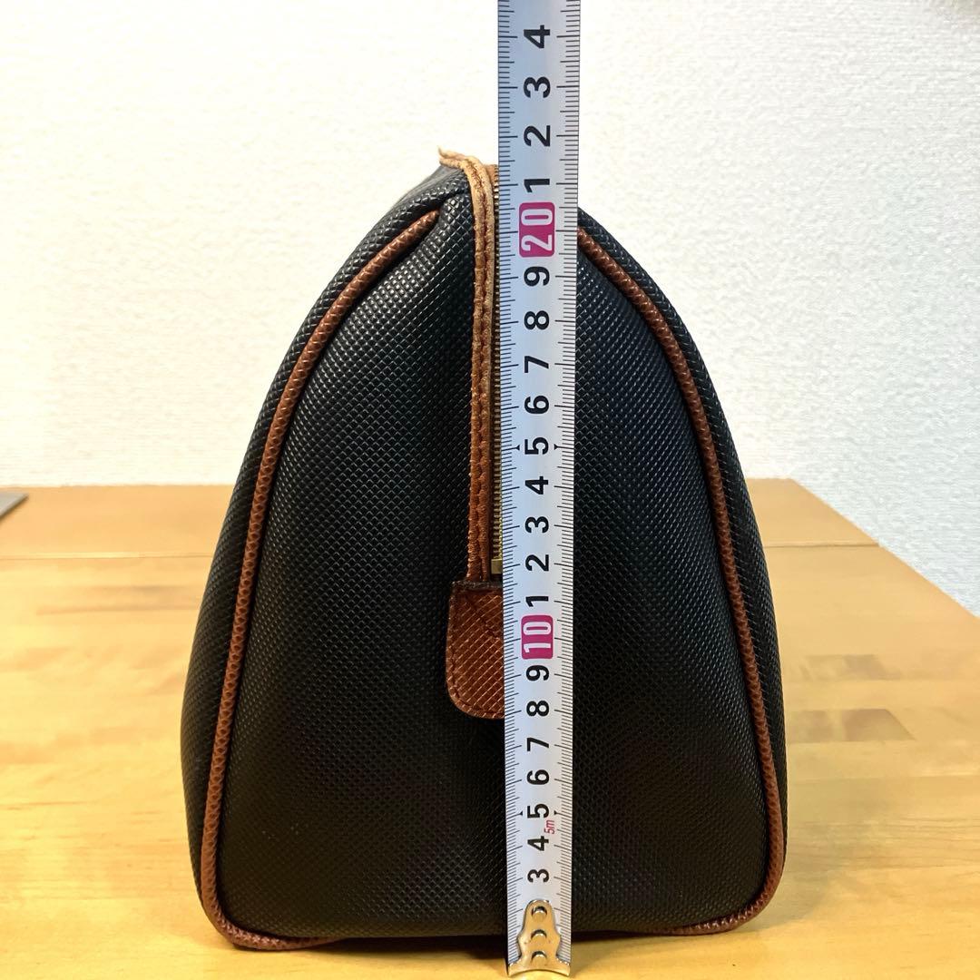 BOTTEGA VENETA ハンドバッグ マルコポーロ　PVCレザー ブラック