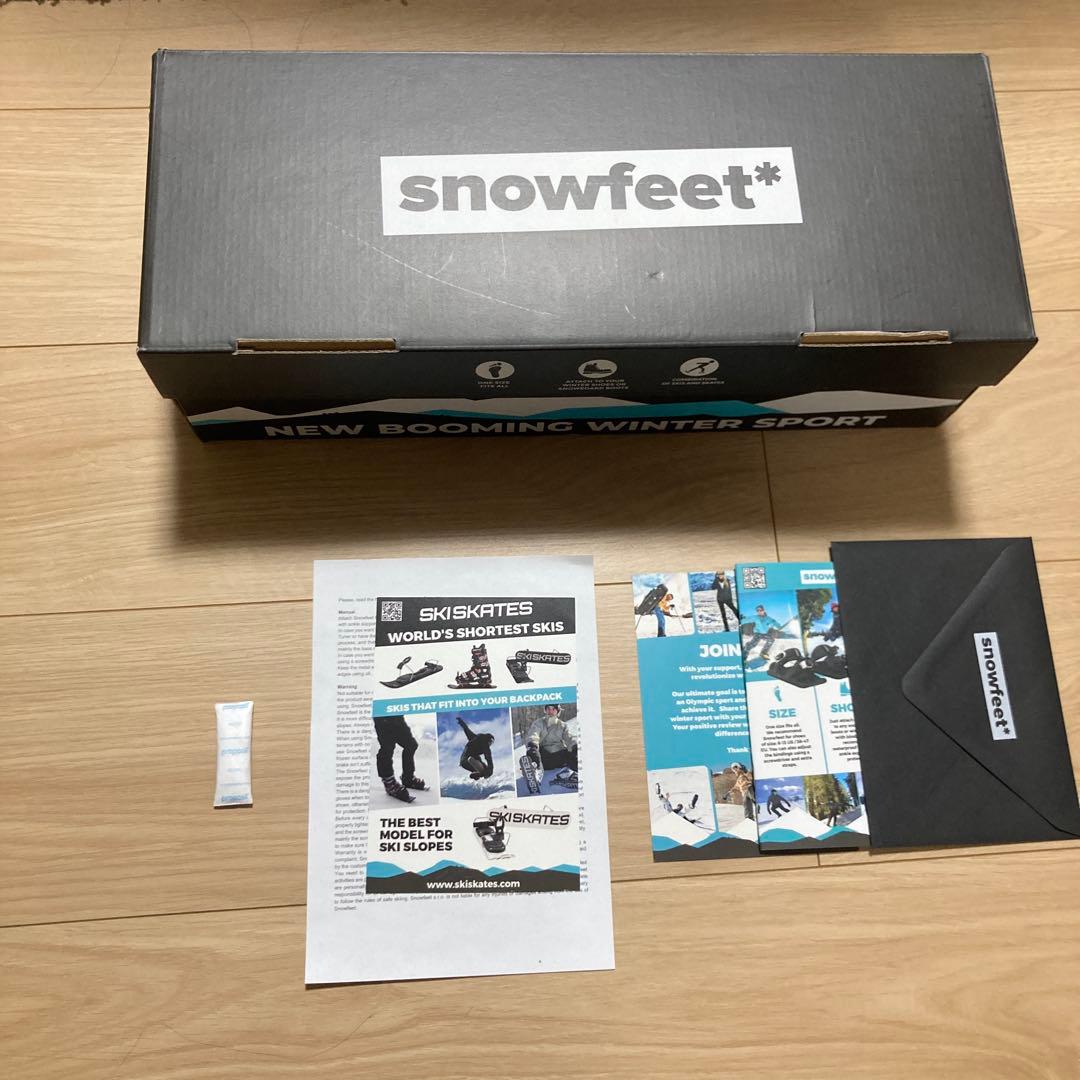 feet（スノーフィート）本体（RED）＋付属品完品セット