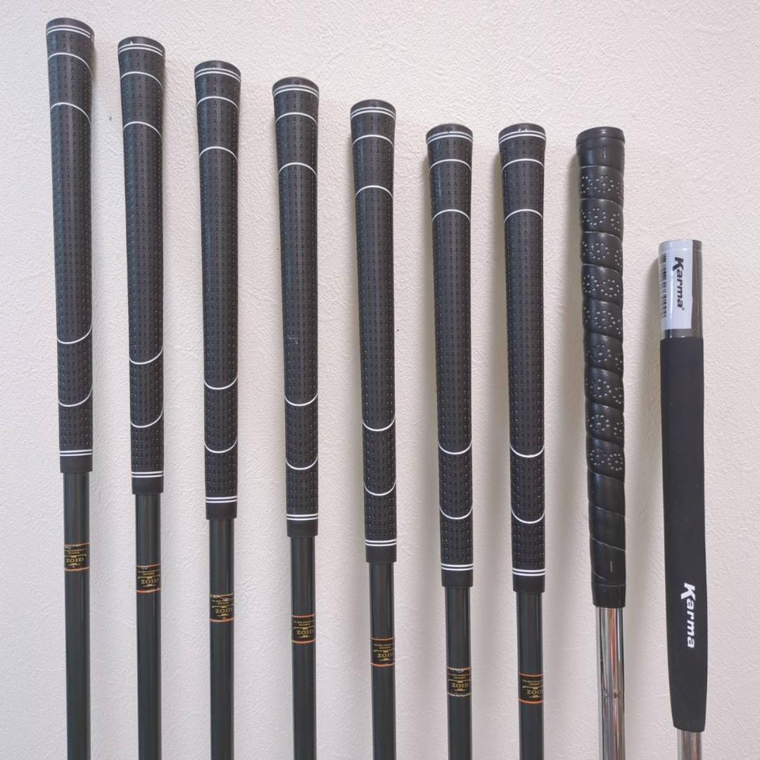 ゴルフクラブ　マックテック　ミズノ　他　メンズ ゴルフクラブセット 送料込み