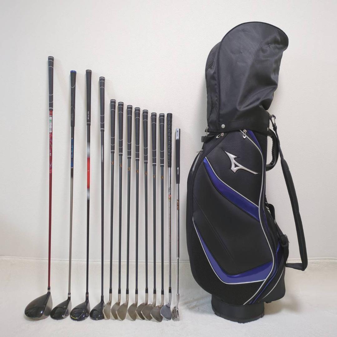 ゴルフクラブ　マックテック　ミズノ　他　メンズ ゴルフクラブセット 送料込み