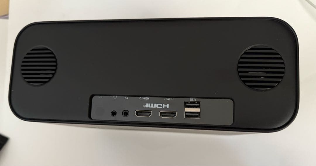 WiMiUS P62 LCD 液晶 プロジェクター 高輝度4K対応 ブラック