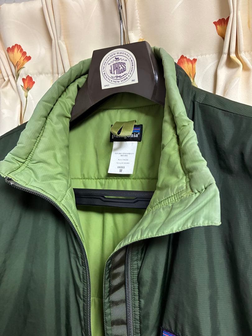【1月一杯までの掲載】 Patagonia パフボールベスト　グリーン　M