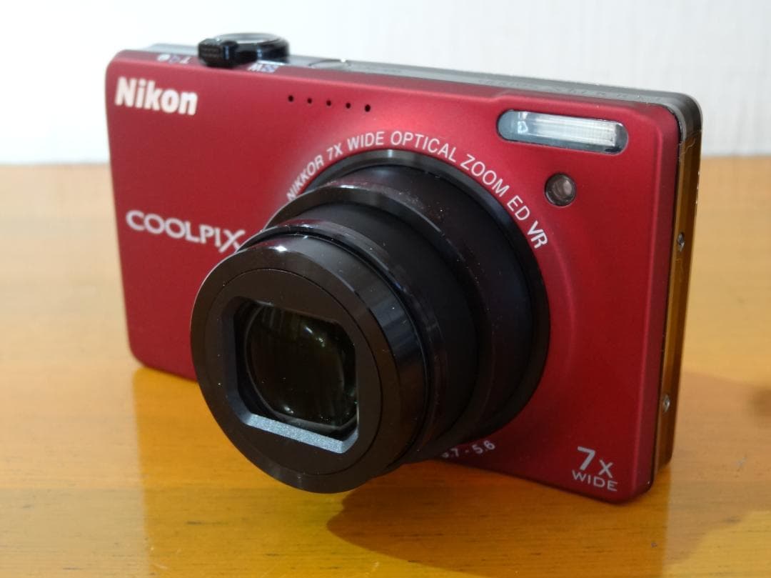 Nikon COOLPIX S6000 レッド　コンパクトデジタルカメラ