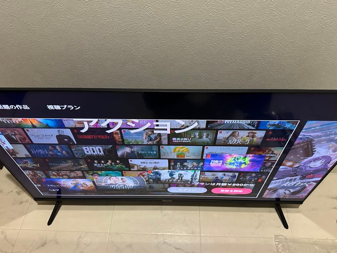 ハイセンス 40V型 フルハイビジョン 液晶テレビ 40A40G 中古美品
