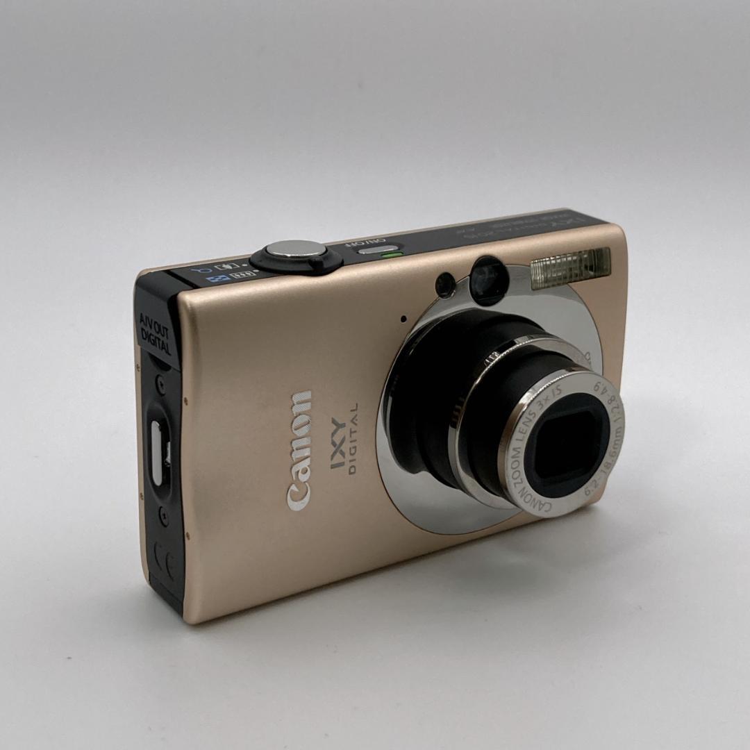 【美品】箱付き Canon IXY DIGITAL 20 IS カメラ キャメル
