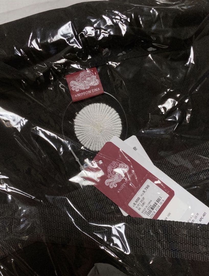 ミ*カ様 倭物やカヤ　和の狭衣ワンピース　着物ワンピース　背守り刺繍　ブラック