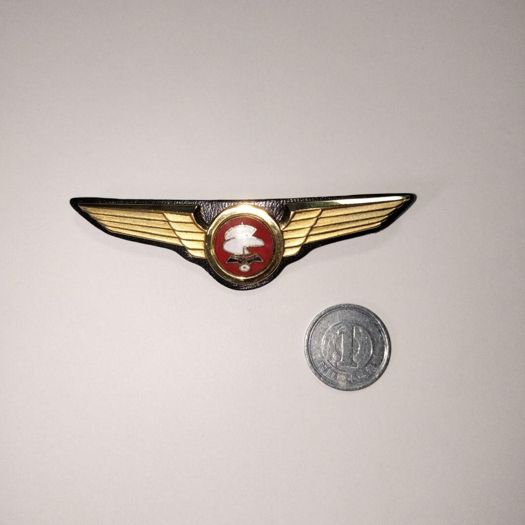 超激レア 全日空 ANA 旧ロゴマーク パイロットウィングバッジ