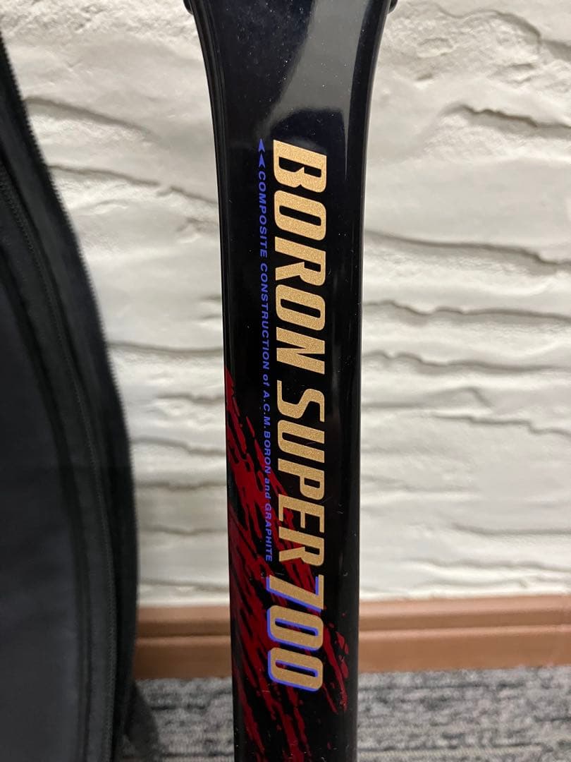 【K】YONEX BORON SUPER 700 ラケット ケース付き　Ｂ34