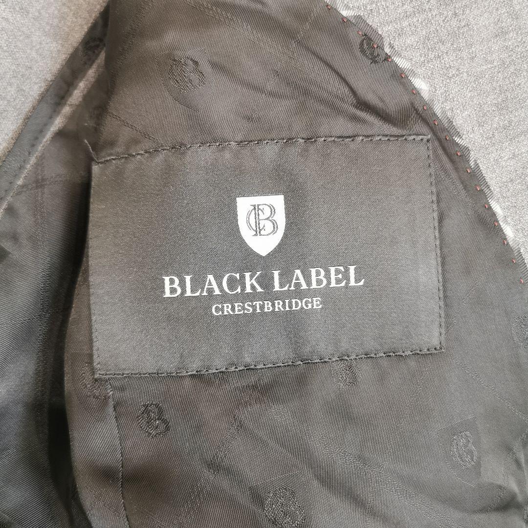 美品 ブラックレーベルクレストブリッジ レダ セットアップ 現行モデル グレ S