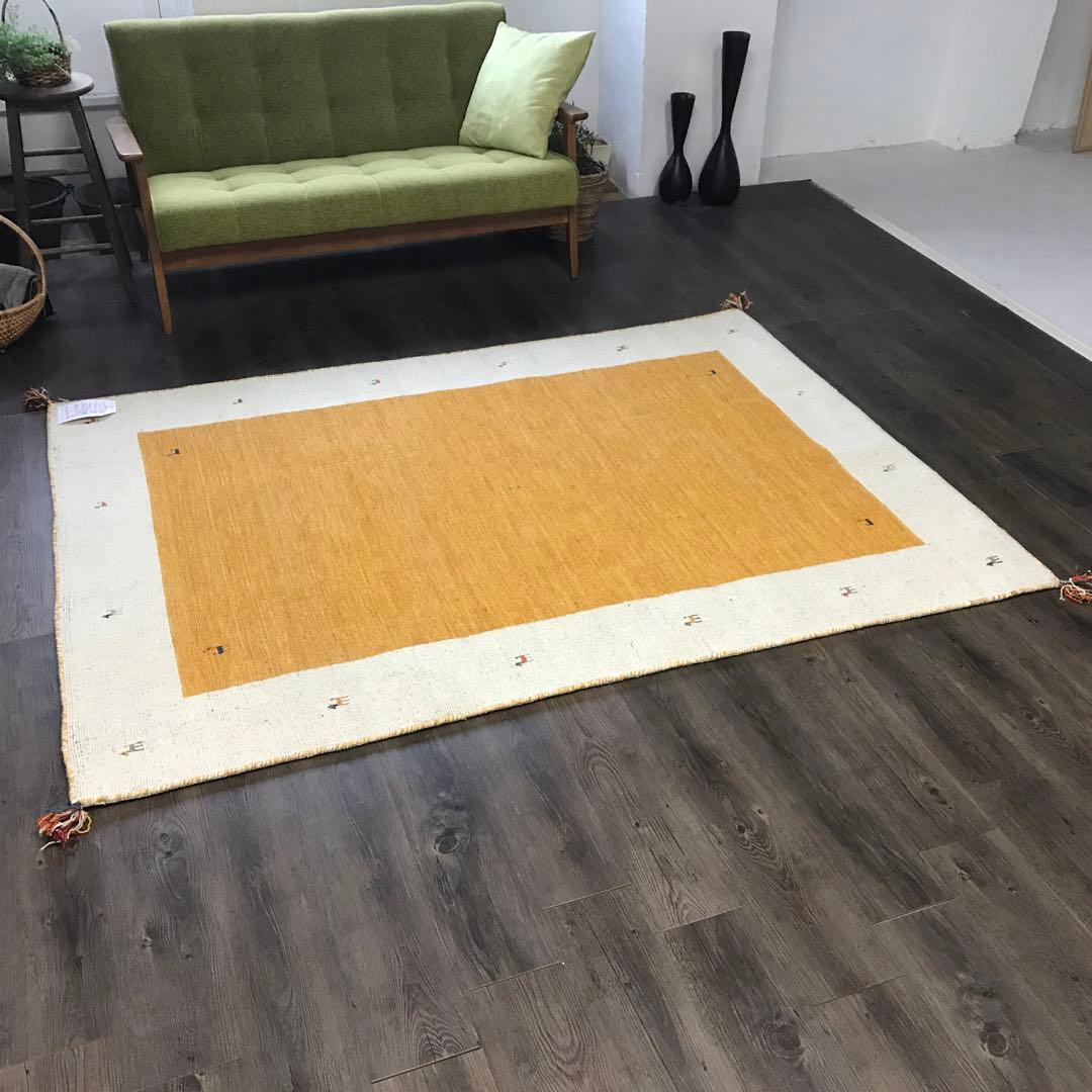 北欧インテリア ラグ 絨毯 ギャッベ ギャベ 142x198cm 2gowh