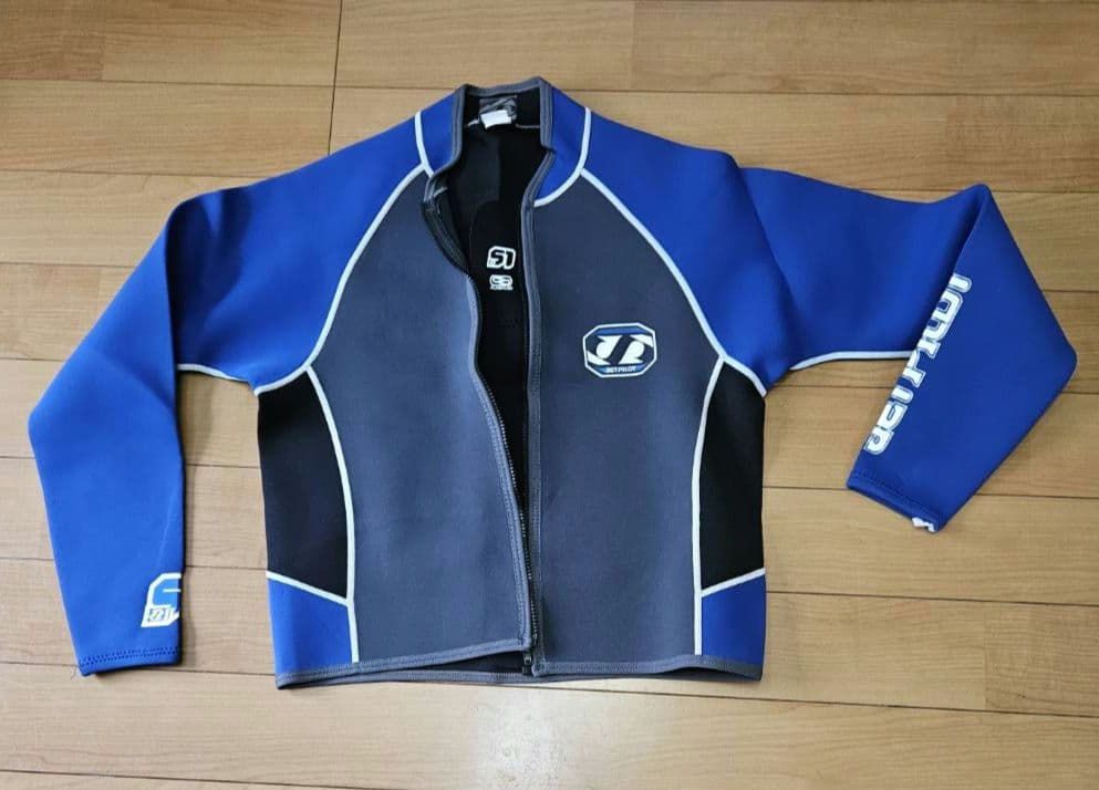 ウェットスーツセット（ジャケット、ロングジョン）XL ジェットパイロット