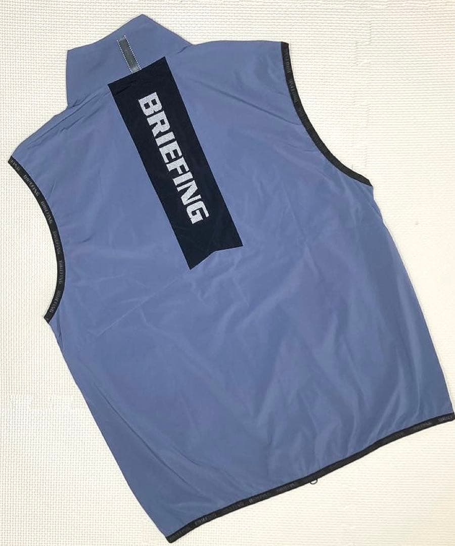 BRIEFING GOLF MS WIND VEST（GRAY／M）