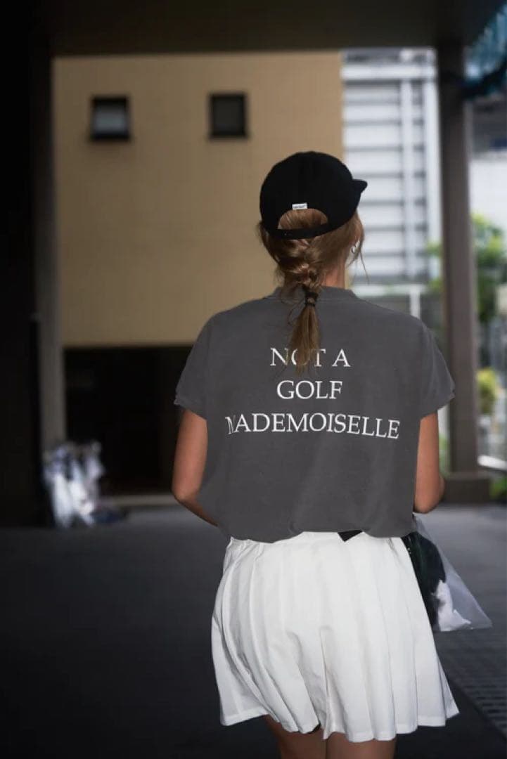 レディース Cph Golf LOGO HALF SLEEVE TEE グレー