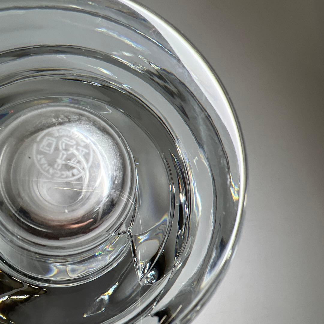 バカラ　トルネード　花瓶　高さ22.8㎝　東Y7-1119☆1Fトトコ