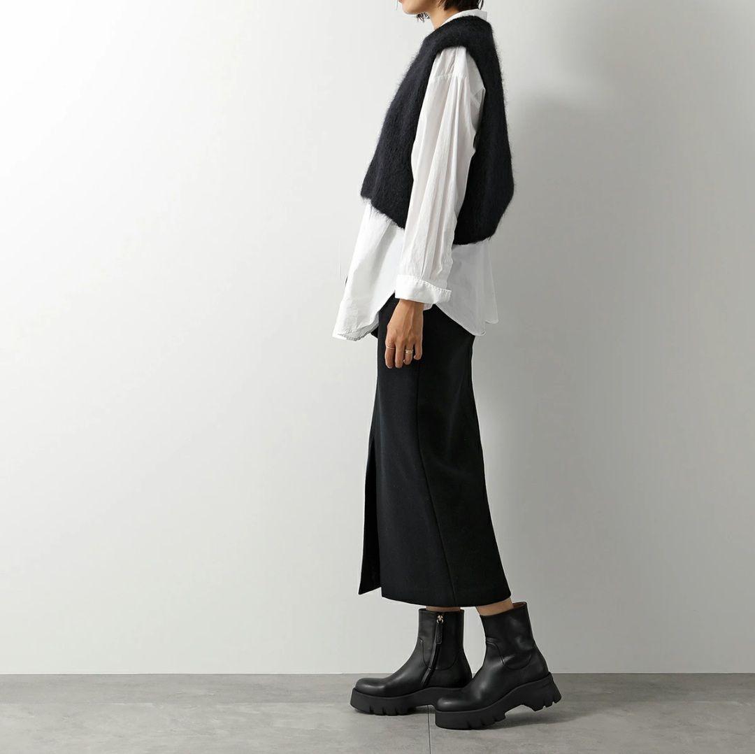 未使用 ジャンヴィトロッシ サイドジップ レザー ブーツ セルジオロッシ