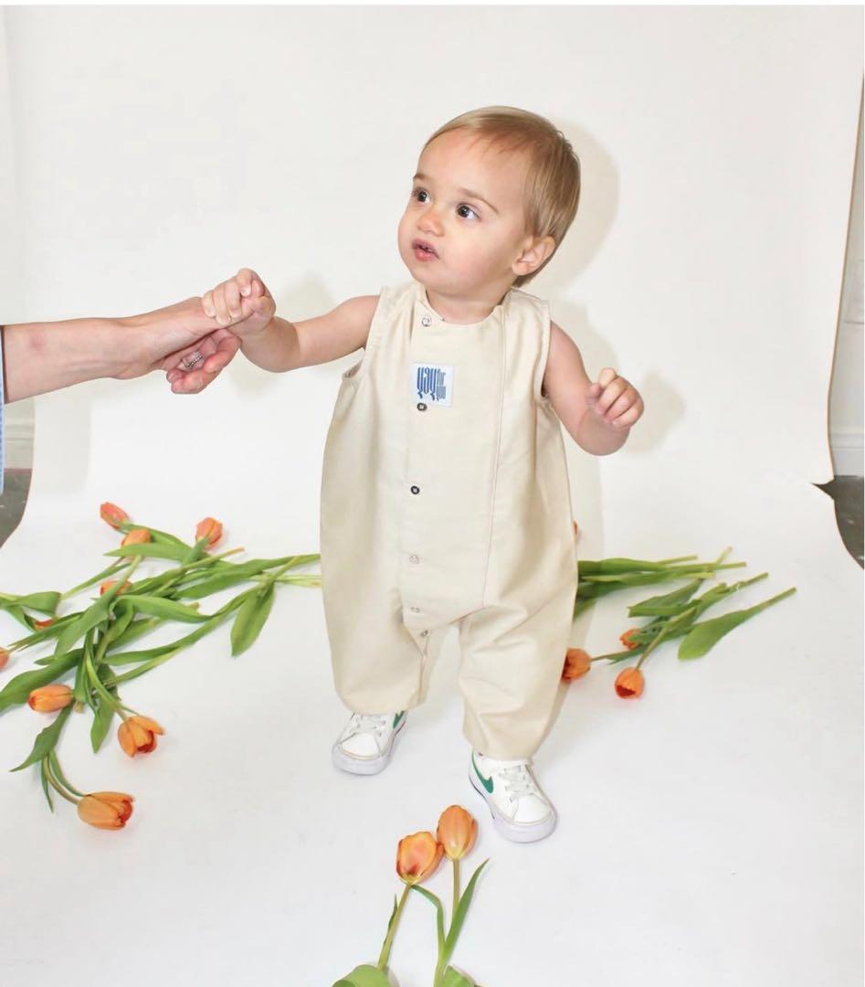 ロンパース・カバーオール yay for you The Andy-Faux quilt 2T