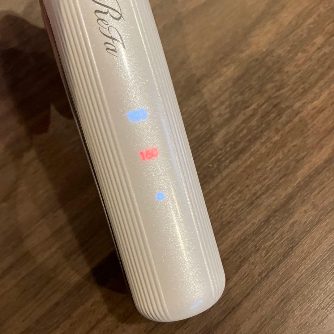 Refa リファ　フィンガーアイロン ホワイト　【充電コードあり】