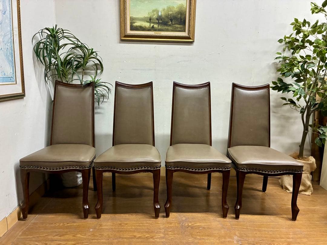 管422☆マルニ☆maruni☆ヴェルサイユシリーズ☆ダイニングチェアー☆4脚