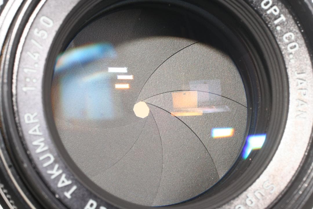 良品☆整備済/完動品 SMC Takumar 50mm f1.4 タクマー