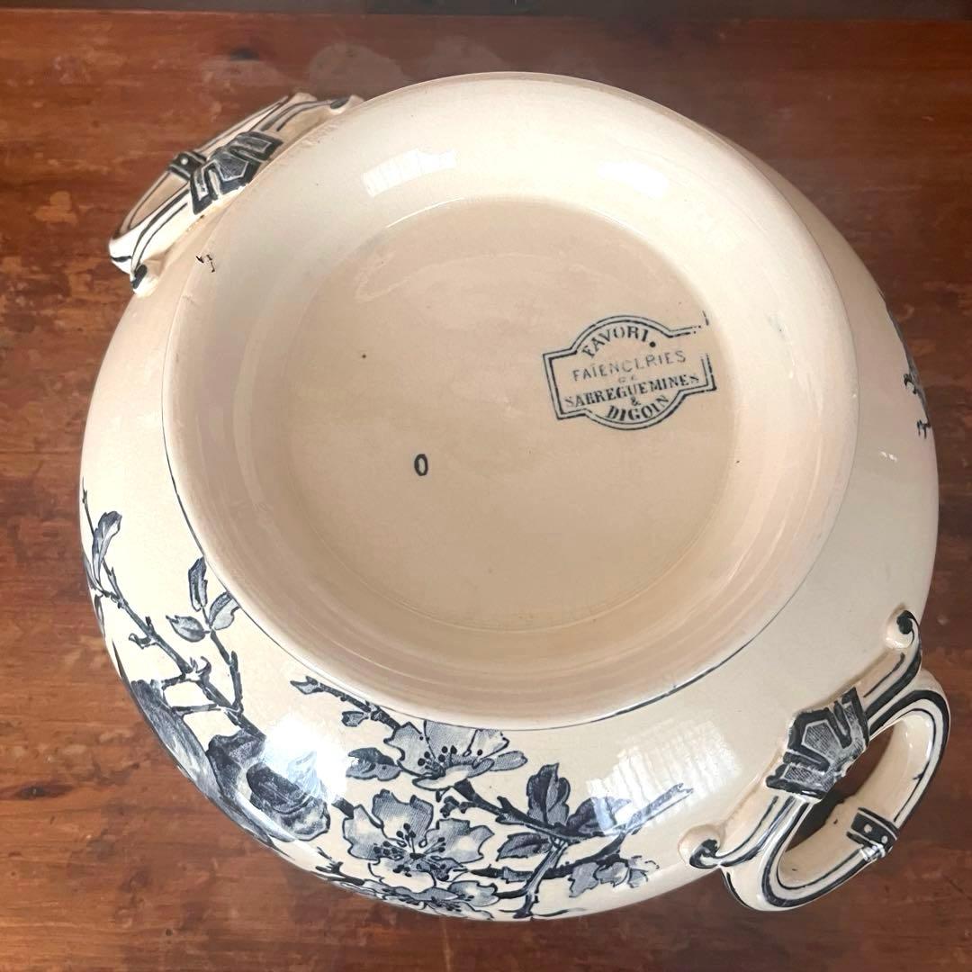 希少＊美品＊仏アンティーク サルグミンヌ favoriレギュミエ・スーピエール