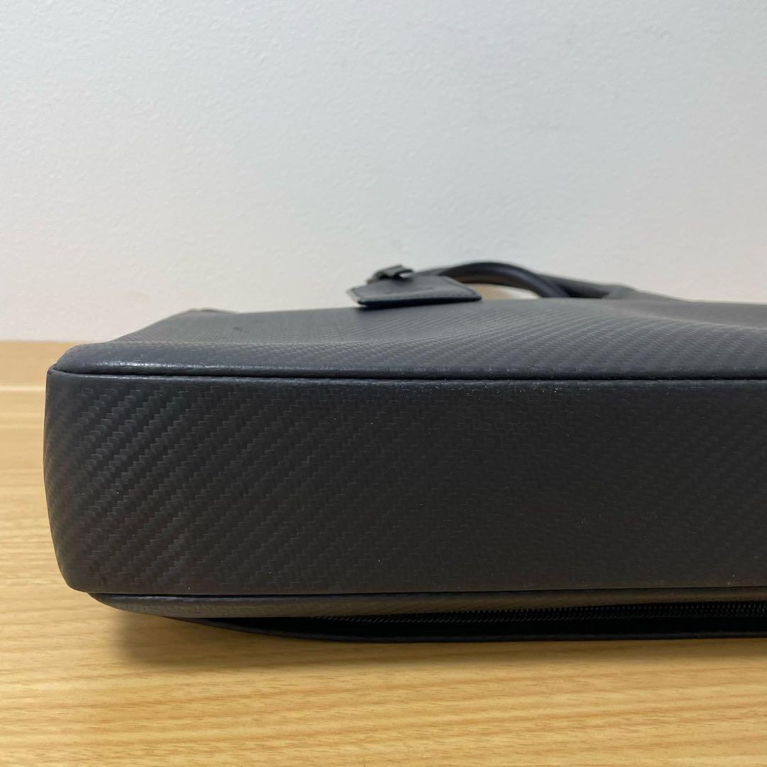 ダンヒル　ビジネスバッグ　ブリーフケース　レザー　ブラック