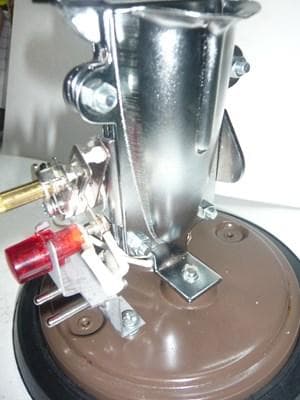 展示未使用品　タキイ和裁電化鏝　ランプ付　和裁コテ　タキイ製　鏝２本付