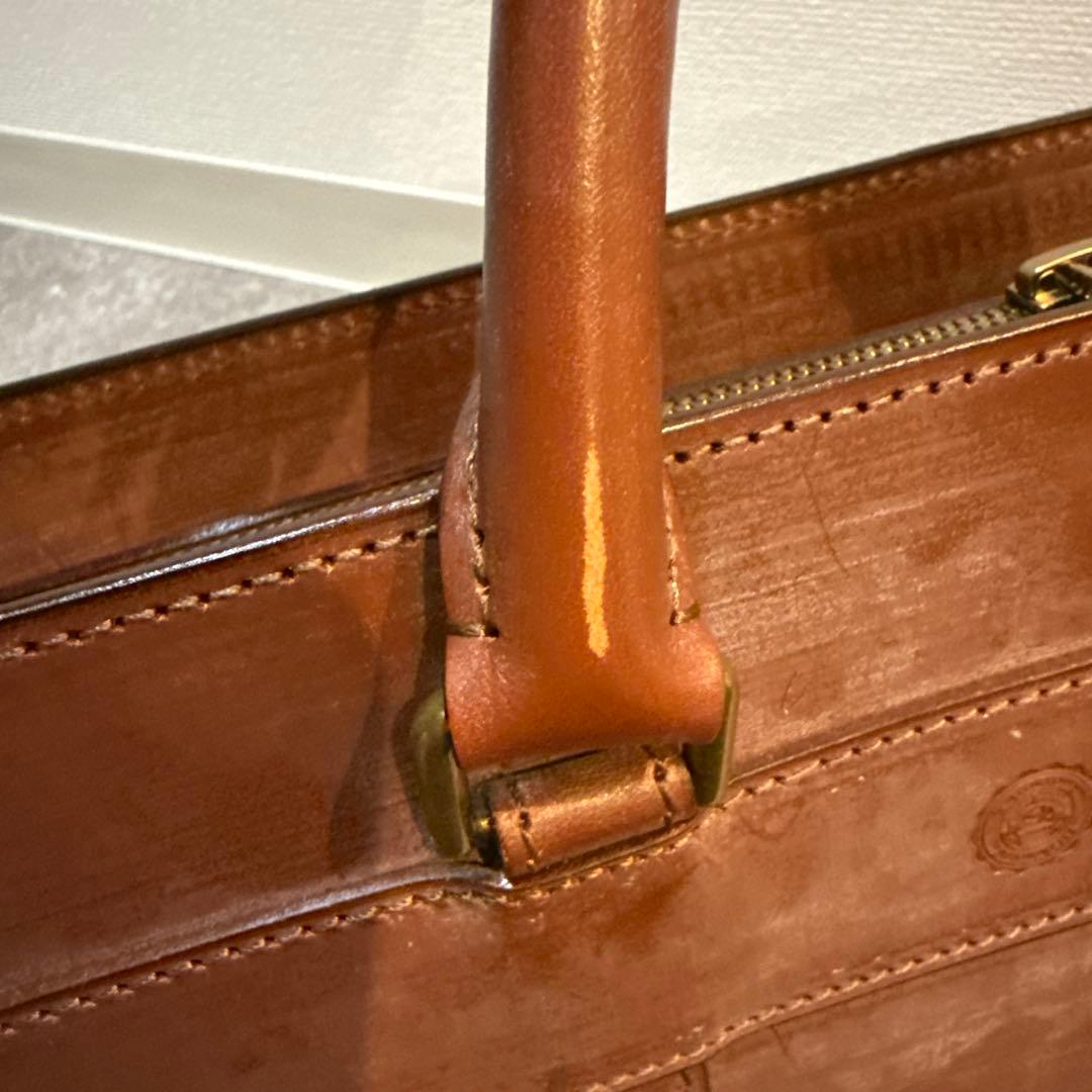 GANZO ガンゾ ブリーフケース ブライドルレザー ビジネスバッグ ロウ