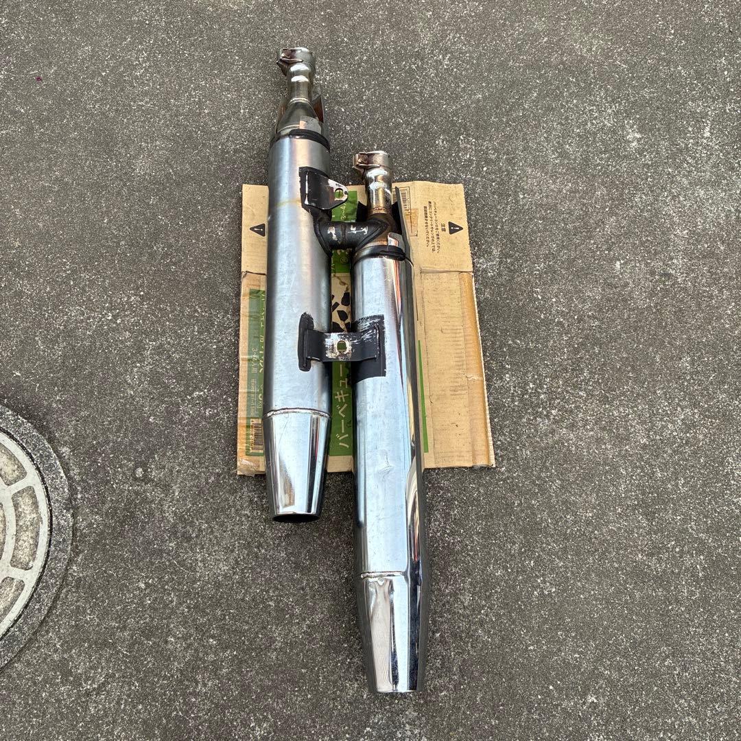 ドラッグスター1100 純正加工マフラー