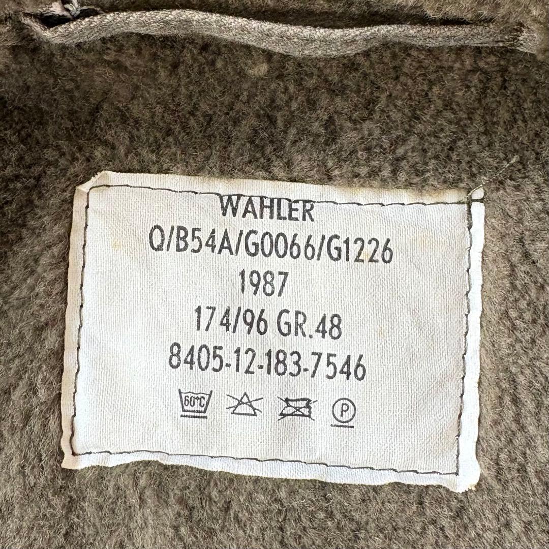 デッドストック80s【ドイツ軍・モッズコート・ミリタリーパーカー】ライナー付き