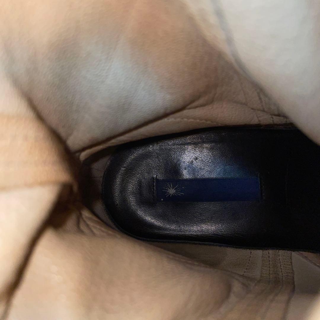 ミハラヤスヒロ名作 スウェードレザー レイヤード デザートブーツ クレープソール